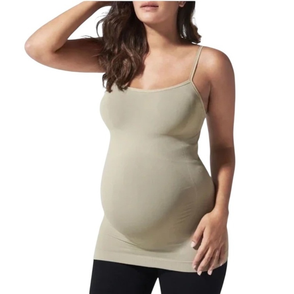 BLANQI Body Cooling Maternity Belly Support Cami Light Moss SMALL MEDIUM